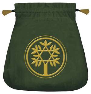 Celtic Tree Velvet Tarot Bag de Lo Scarabeo