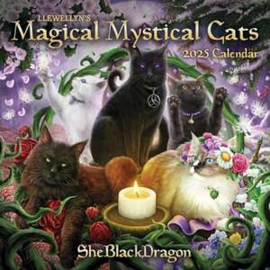 Llewellyn's 2025 Magical Mystical Cats Calendar de Llewellyn