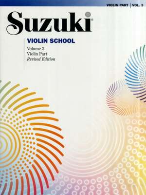 Suzuki Violin School Violin Part, Volume 3 (International edition) de SUZUKI