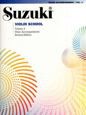 Suzuki Violin School, Vol 4: Piano Acc. de Shinichi Suzuki