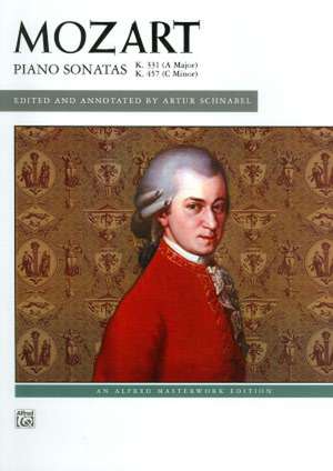 Mozart Piano Sonatas, K. 331 (A Major), K. 457 (C Minor) de Wolfgang Amadeus Mozart