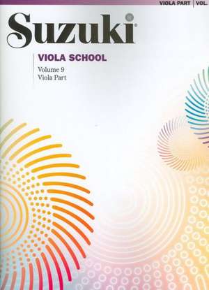 Suzuki Viola School, Vol 9: Viola Part de Alfred Publishing