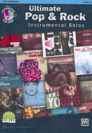 Ultimate Pop & Rock Instrumental Solos de Alfred Publishing