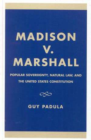 Madison V. Marshall de Guy Padula