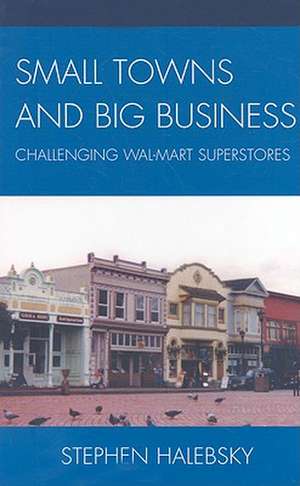 Small Towns and Big Business de Stephen Halebsky