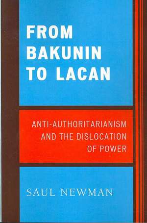 From Bakunin to Lacan de Saul Newman