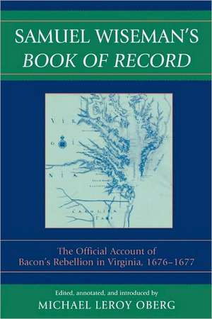 Samuel Wiseman's Book of Record de Samuel Wiseman