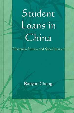 Student Loans in China de Baoyan Cheng