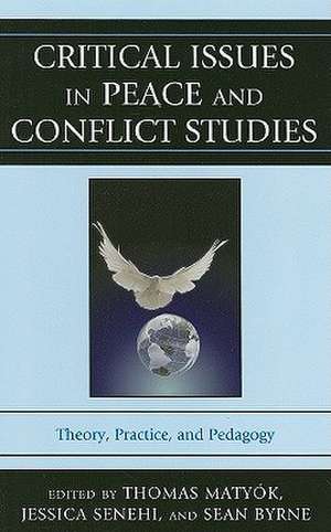 Critical Issues in Peace and Conflict Studies de Thomas Matyok