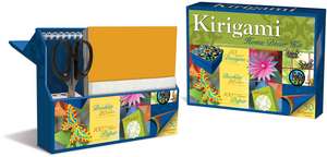 Kirigami Home Decor Kit [With Scissors and Origami Paper/Tracing Paper] de Jeff Cole