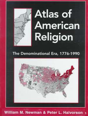 Atlas of American Religion de William M. Newman