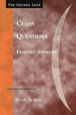 Class Questions de Joan Acker