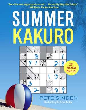 Summer Kakuro de Pete Sinden