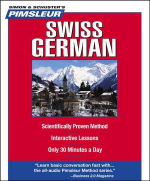 Swiss German de Pimsleur