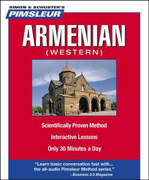 Pimsleur Armenian Western de Pimsleur