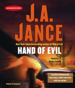 Hand of Evil de J. A. Jance