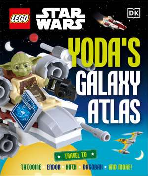 Lego Star Wars Yoda's Galaxy Atlas (Library Edition): Much to See, There Is... de Simon Hugo