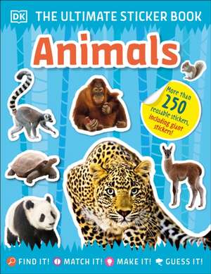 Dk: Ultimate Sticker Book Animals