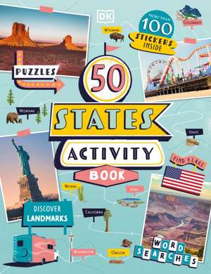 50 States Activity Book de Dk