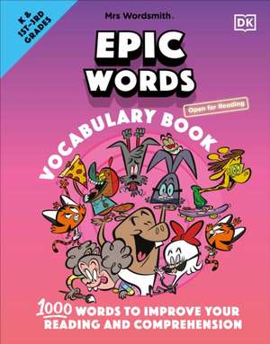 Mrs Wordsmith Epic Words Vocabulary Book, Kindergarten & Grades 1-3 de Mrs Wordsmith