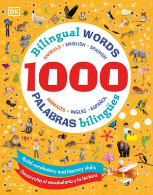 1000 Bilingual Words Animals - 1000 Palabras Bilingües Animales de Dk