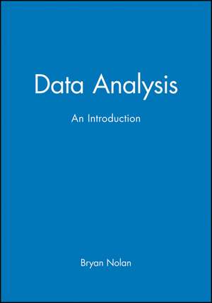 Data Analysis: An Introduction de B. Nolan