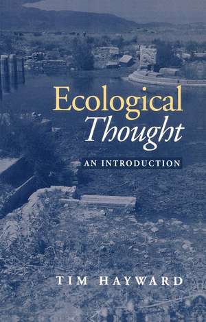 Ecological Thought de Tim Hayward
