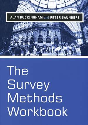 The Survey Methods Workbook – From Design to Analysis de A Buckingham