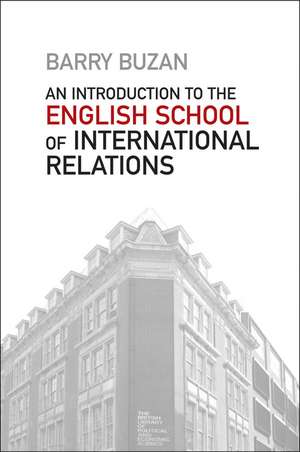 An Introduction to the English School of International Relations de Barry Buzan