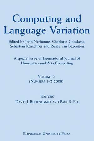 Computing and Language Variation de John A. Nerbonne