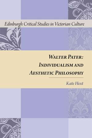 Walter Pater de Kate Hext