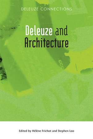 Deleuze and Architecture de Helene Frichot