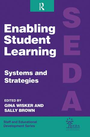 Enabling Student Learning: Systems and Strategies de Sally Brown