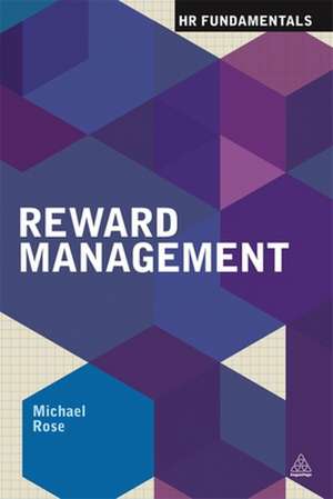 Reward Management de Michael Rose