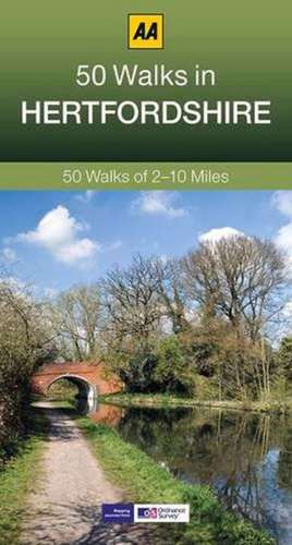 50 Walks in Hertfordshire de AA Publishing