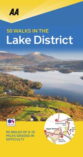 50 Walks in Lake District de Aa Publishing