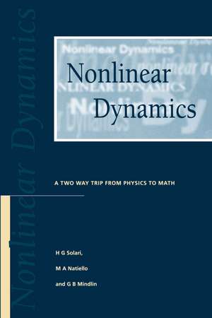 Nonlinear Dynamics: A Two-Way Trip from Physics to Math de H.G Solari