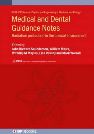 Medical and Dental Guidance Notes (Second Edition) de John Saunderson