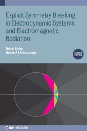 Explicit Symmetry Breaking in Electrodynamic Systems and Electromagnetic Radiation (Second Edition) de Dhiraj Sinha