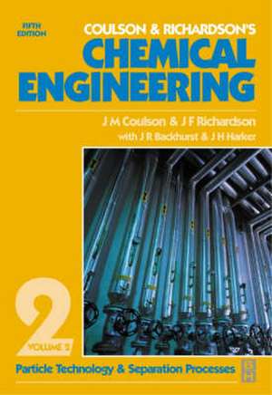 Chemical Engineering Volume 2 de J H Harker