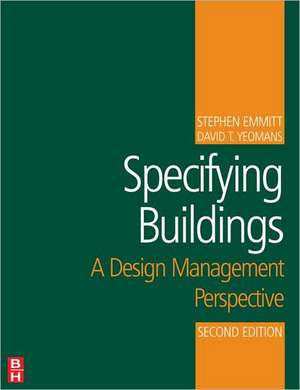 Specifying Buildings de David T. Yeomans