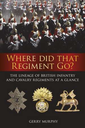 Where Did That Regiment Go? de Gerry Murphy