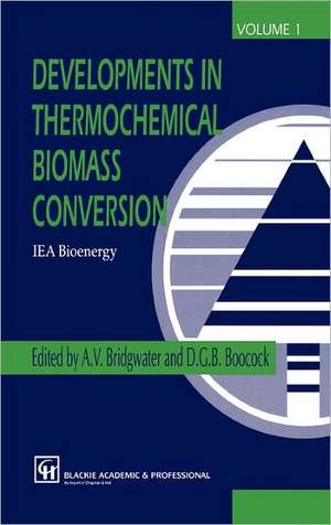 Developments in Thermochemical Biomass Conversion: Volume 1 / Volume 2 de A.V. Bridgwater