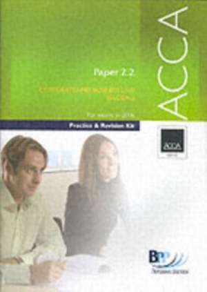 ACCA Paper 2.2 Corporate and Business Law (International) de BPP Professional Education