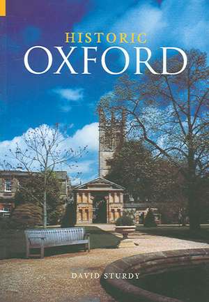 Historic Oxford de David Sturdy