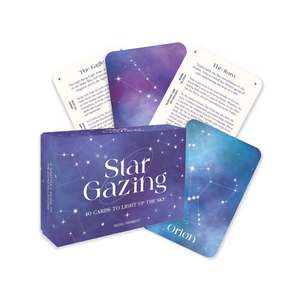 Stargazing - A Card Deck: 40 illustrated cards to light up the night sky: a spotter's guide to the constellations de Nigel Henbest
