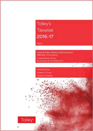 Tolley's Taxwise II de Donald Pearce-Crump