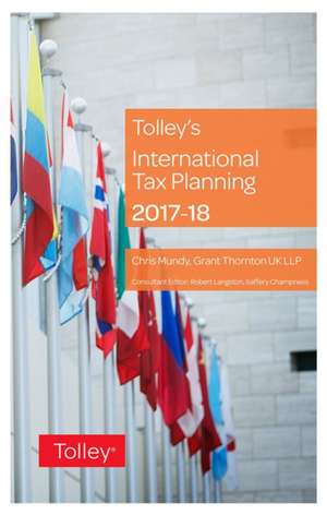 Langston, R: Tolley's International Tax Planning 2017-18