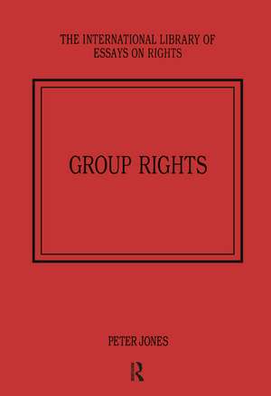 Group Rights de Peter Jones