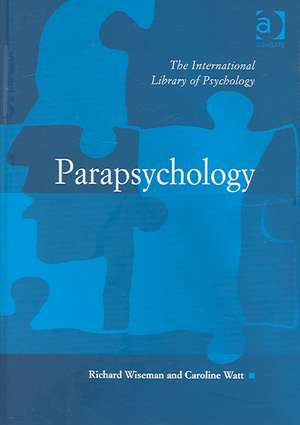 Parapsychology de Caroline Watt